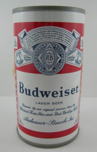 Bud Beer Can - 1970s